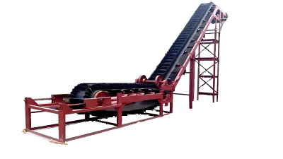 大傾角和長距離帶式輸送機的技術難點和解決方案