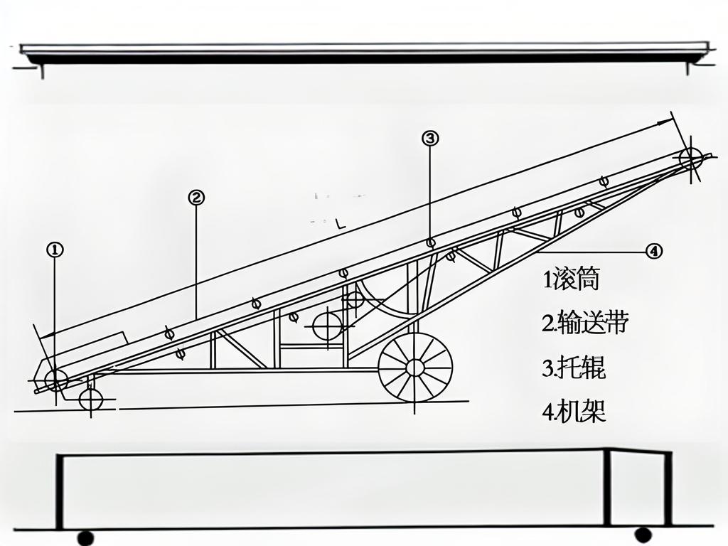 帶式輸送機(jī)的工作原理