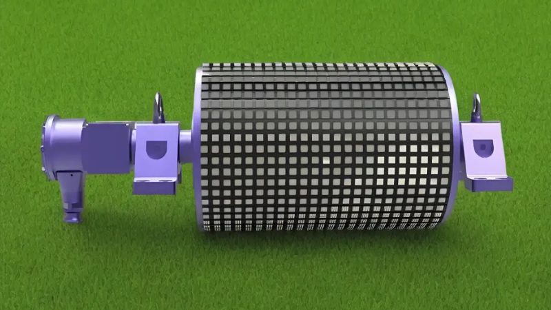 永磁電機(jī)滾筒