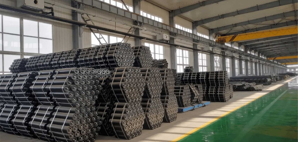 煤礦皮帶機(jī)托輥更換