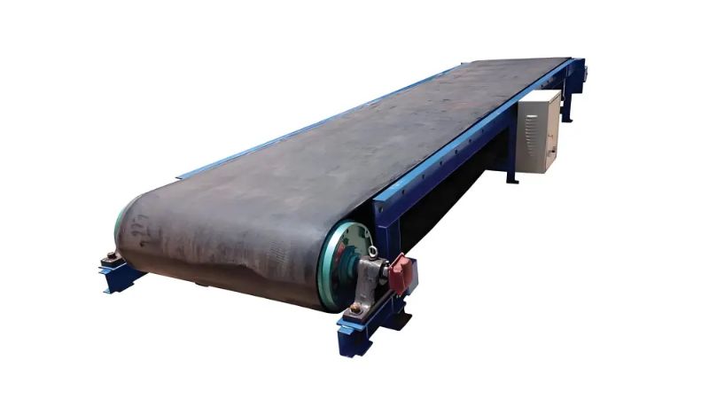 帶式輸送機的工作原理